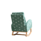 26.8 Fauteuil à bascule haut dossier rembourré avec pochette latérale
