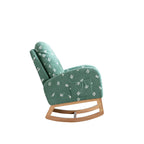 26.8 Fauteuil à bascule haut dossier rembourré avec pochette latérale