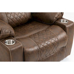 Fauteuil inclinable, fauteuil releveur, canapé de relaxation, alimentation électrique pour personnes âgées (position allongée à 180 degrés)