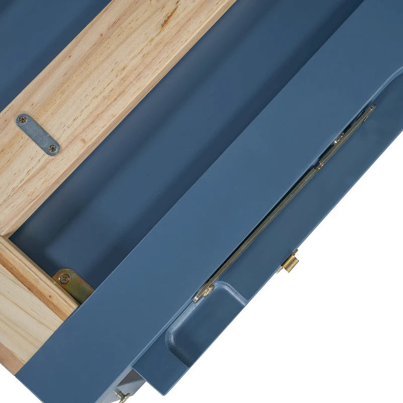 Lit escamotable Queen avec meuble de rangement, multifonctionnel, capacité de 180 kg
