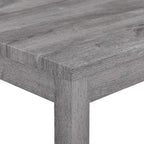 Ensemble table de bar et 3 tabourets de bar avec prise de courant, ensembles de chaises de table à manger en bois pour coin repas de cuisine