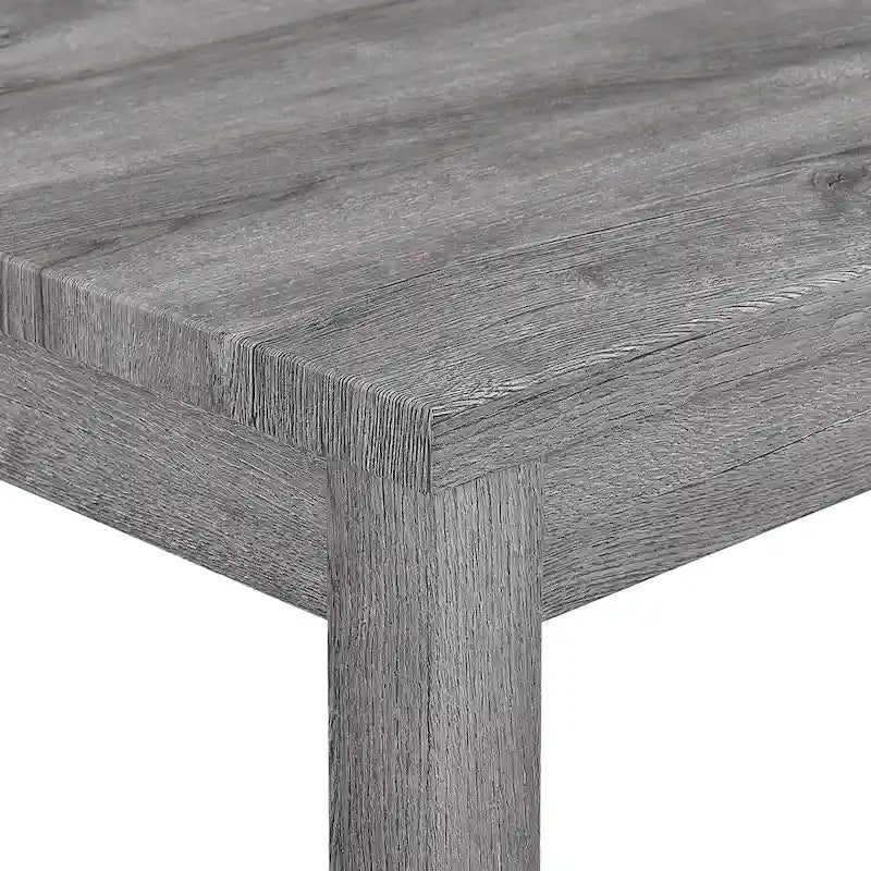 Ensemble table de bar et 3 tabourets de bar avec prise de courant, ensembles de chaises de table à manger en bois pour coin repas de cuisine