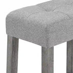 Ensemble table de bar et 3 tabourets de bar avec prise de courant, ensembles de chaises de table à manger en bois pour coin repas de cuisine