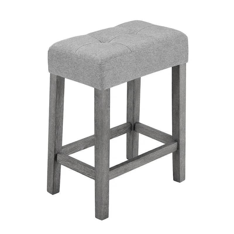 Ensemble table de bar et 3 tabourets de bar avec prise de courant, ensembles de chaises de table à manger en bois pour coin repas de cuisine