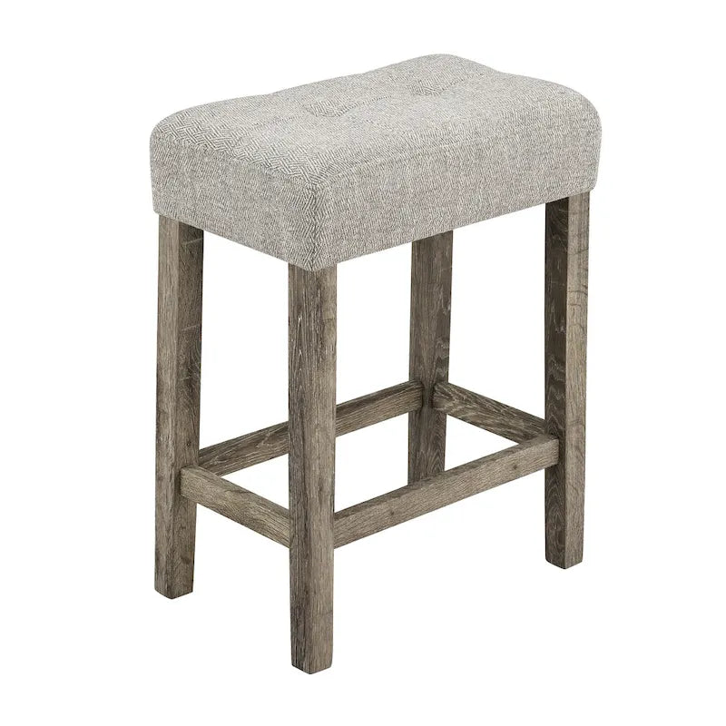 Ensemble table de bar et 3 tabourets de bar avec prise de courant, ensembles de chaises de table à manger en bois pour coin repas de cuisine