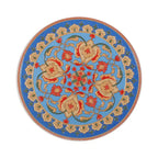 Table d'appoint Chetola d'intérieur en dentelle ajourée avec plateau en carrelage par Christopher Knight Home
