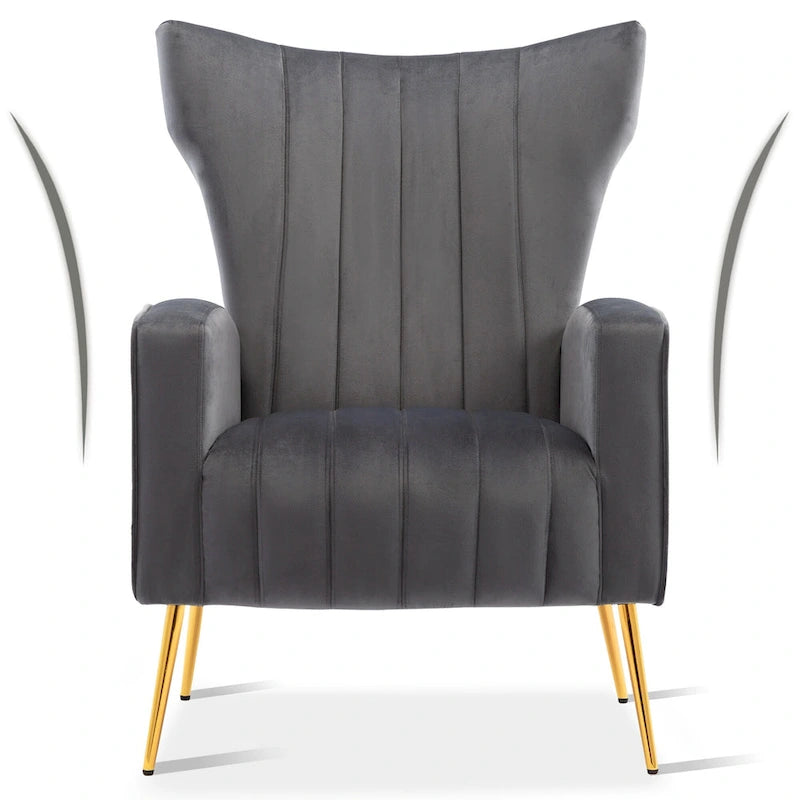 Fauteuil à oreilles - Fauteuil d'appoint pour salon