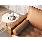 Canapé deux places en similicuir style Mid-century Modern Wilson