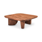Table basse rustique en acacia massif Aurelle Home