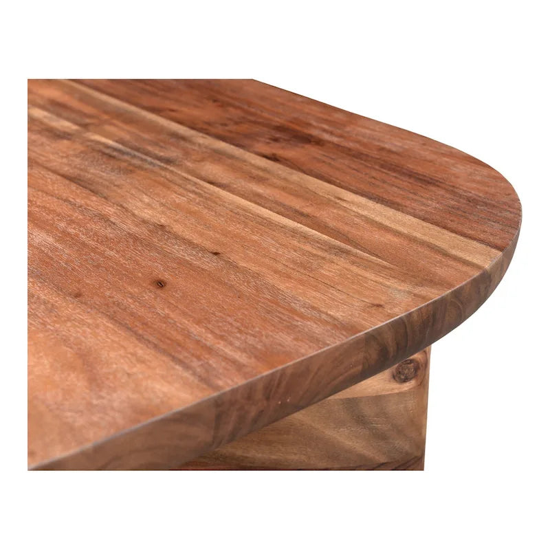 Table basse rustique en acacia massif Aurelle Home