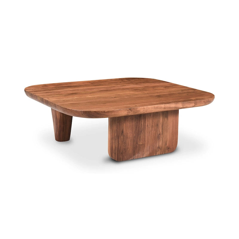 Table basse rustique en acacia massif Aurelle Home
