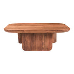 Table basse rustique en acacia massif Aurelle Home