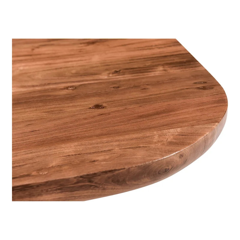 Table basse rustique en acacia massif Aurelle Home
