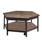 Table basse relevable Upton Hexagon