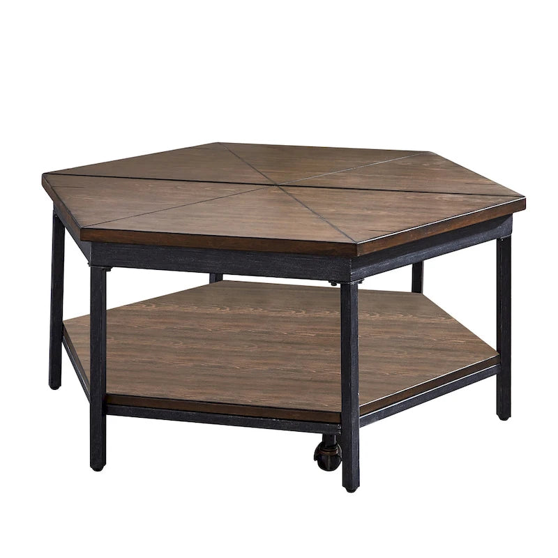 Table basse relevable Upton Hexagon