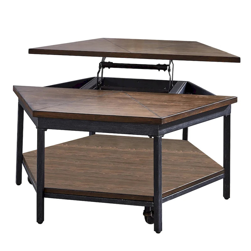 Table basse relevable Upton Hexagon