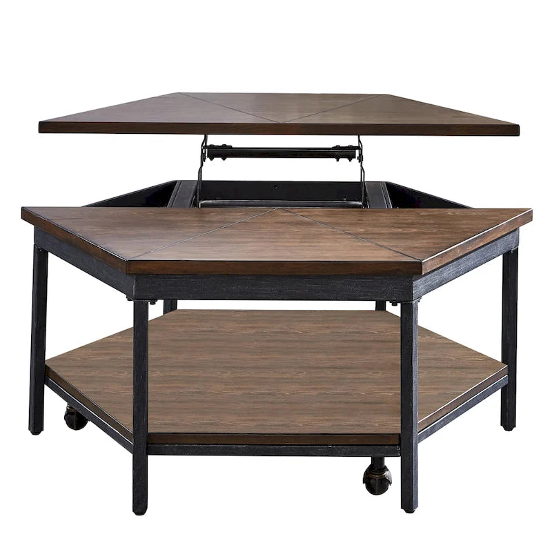 Table basse relevable Upton Hexagon