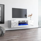 Meuble TV avec cheminée électrique London WH-EF 63