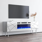Meuble TV avec cheminée électrique London WH-EF 63