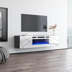 Meuble TV avec cheminée électrique London WH-EF 63