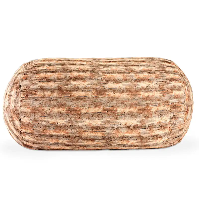 Jaxx Grand Lounger Canapé pouf de 2,1 m pour adultes – Fausse fourrure de luxe