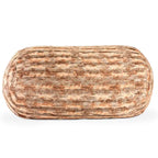 Jaxx Grand Lounger Canapé pouf de 2,1 m pour adultes – Fausse fourrure de luxe