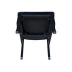 Chaises en bois massif avec dossier en croix (Double X) - Lot de deux