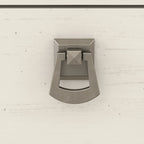Bureau d'angle Salinas 60W avec huche et classeur latéral en blanc