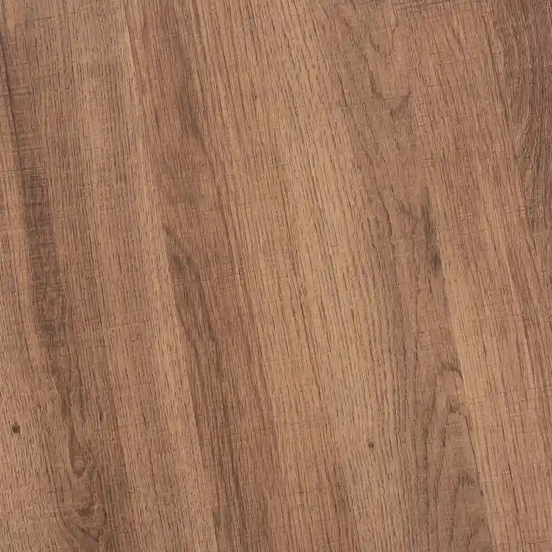 Table basse Umar moderne en bois noyer et métal noir