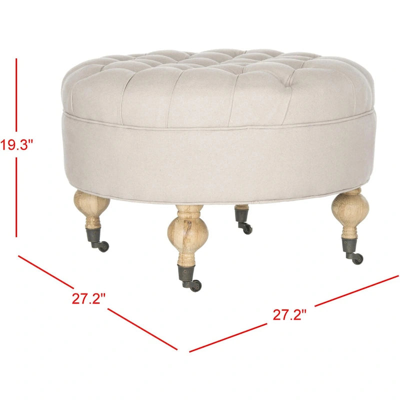 Pouf rond Shaunna