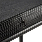 Table console Barbra à 2 tiroirs - 35.5 L x 13 P x 29.5 H - 36Lx13Px30H