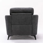 Ensemble de salon avec canapé, causeuse et fauteuil en velours