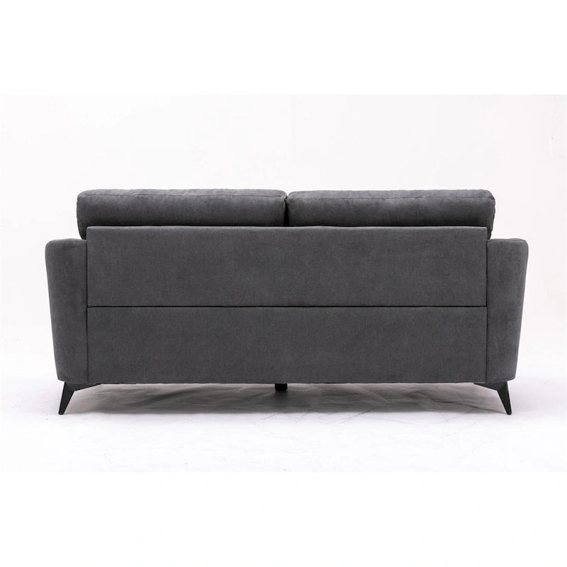Ensemble de salon avec canapé, causeuse et fauteuil en velours