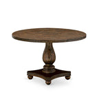 Table à manger - une table à manger et des chaises en tissu de lin Limelight, Jacobean vieilli (option de pièces)