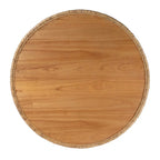 Table basse tambour ronde en rotin Captiva