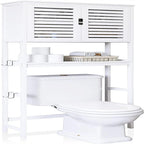 Meuble de Rangement Salle de Bain - 10.63P x 25.4L x 68.9H