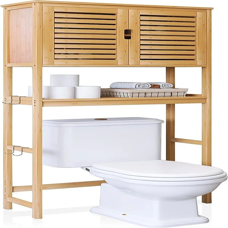 Meuble de Rangement Salle de Bain - 10.63P x 25.4L x 68.9H