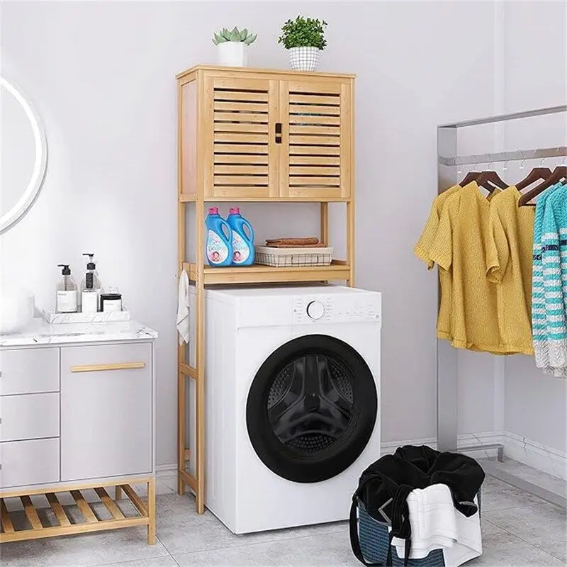 Meuble de Rangement Salle de Bain - 10.63P x 25.4L x 68.9H
