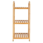 Tour de bambou à 3 niveaux Organize It All - 12 x 12 x 27.76