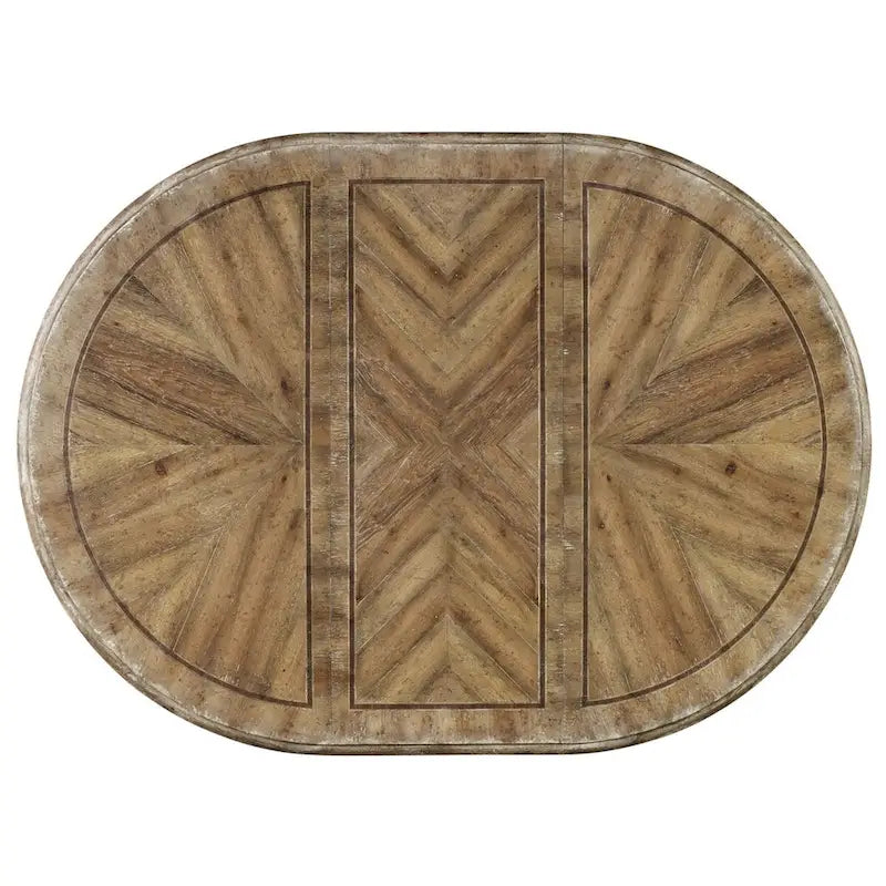 Table à manger ronde de luxe vintage Chatelet 54 de style campagnard