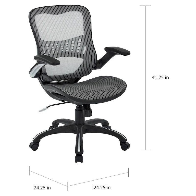 Chaise de bureau de direction Office Star avec siège et dossier en maille