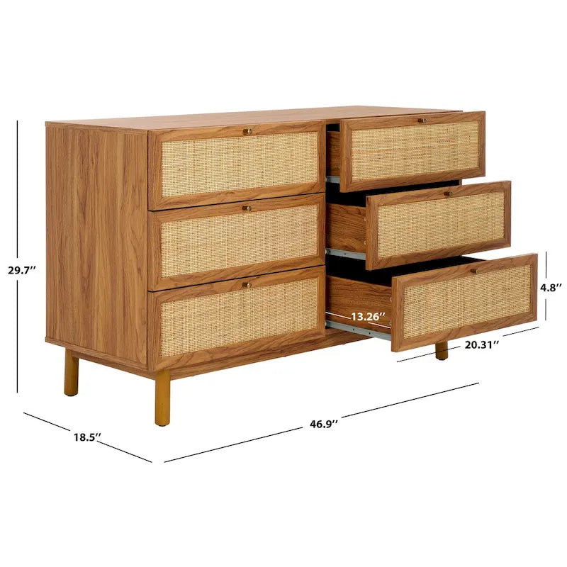 Commode 6 tiroirs Aino